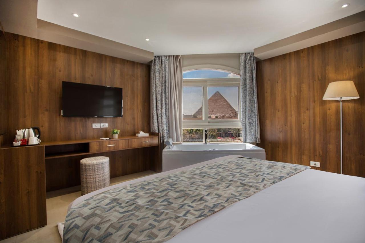 Nozol Pyramids Hotel And Spa Kafrat al Jabal Экстерьер фото