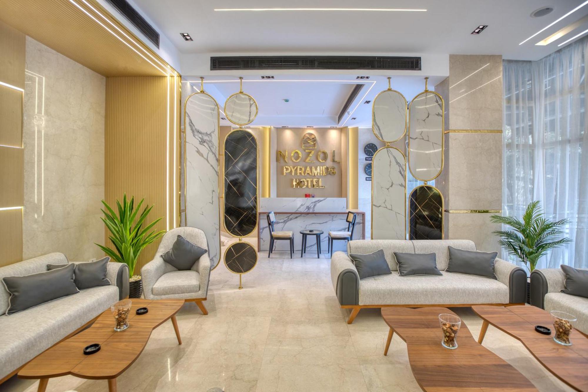 Nozol Pyramids Hotel And Spa Kafrat al Jabal Экстерьер фото