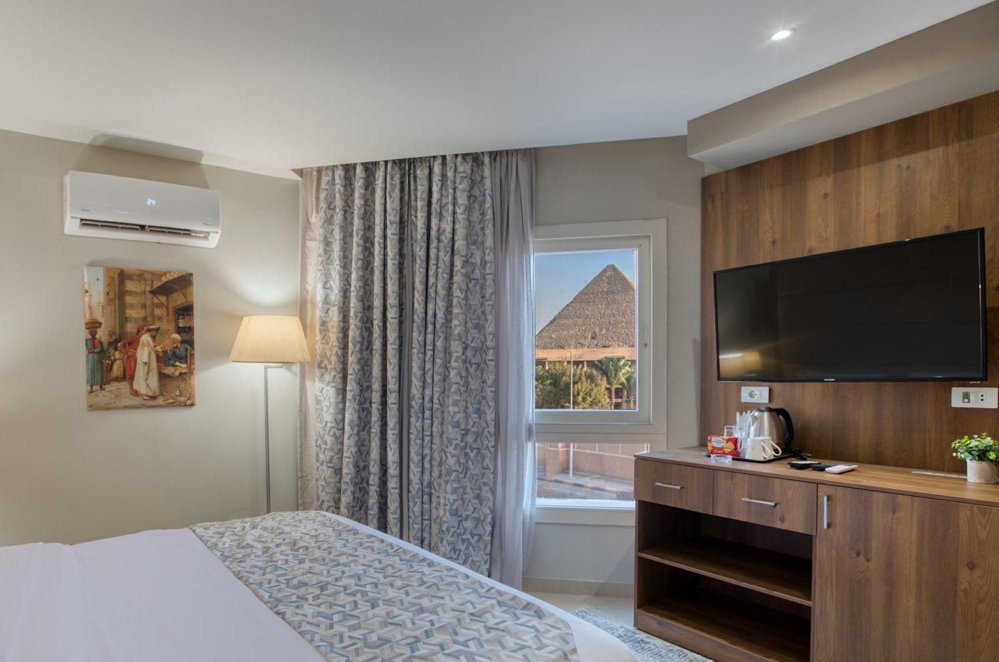 Nozol Pyramids Hotel And Spa Kafrat al Jabal Экстерьер фото